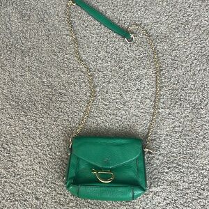 Grey Ralph Lauren cross body purse